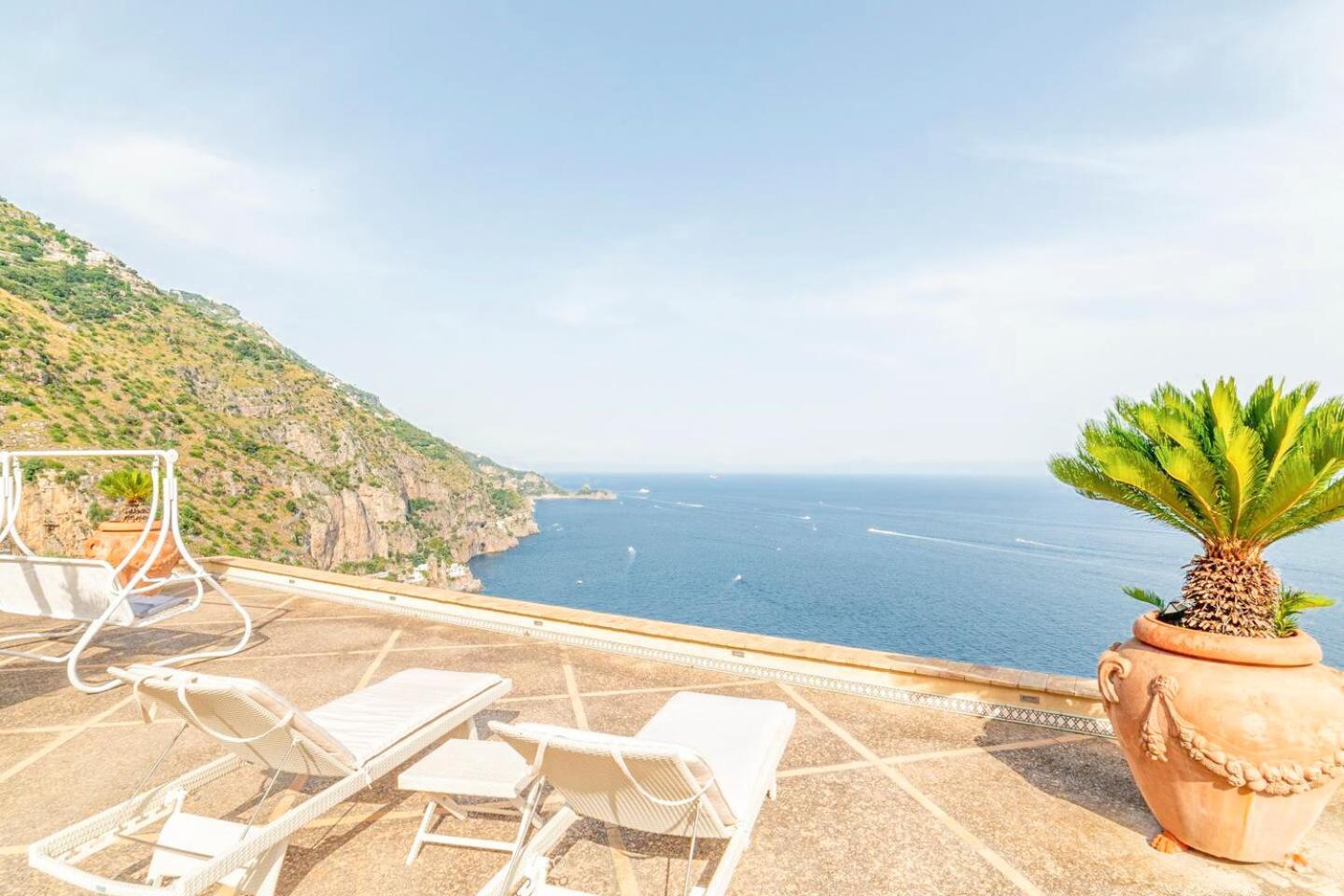 Villa Cristina -No Steps-Amalfi Coast Views -Hot Tube Praiano Εξωτερικό φωτογραφία