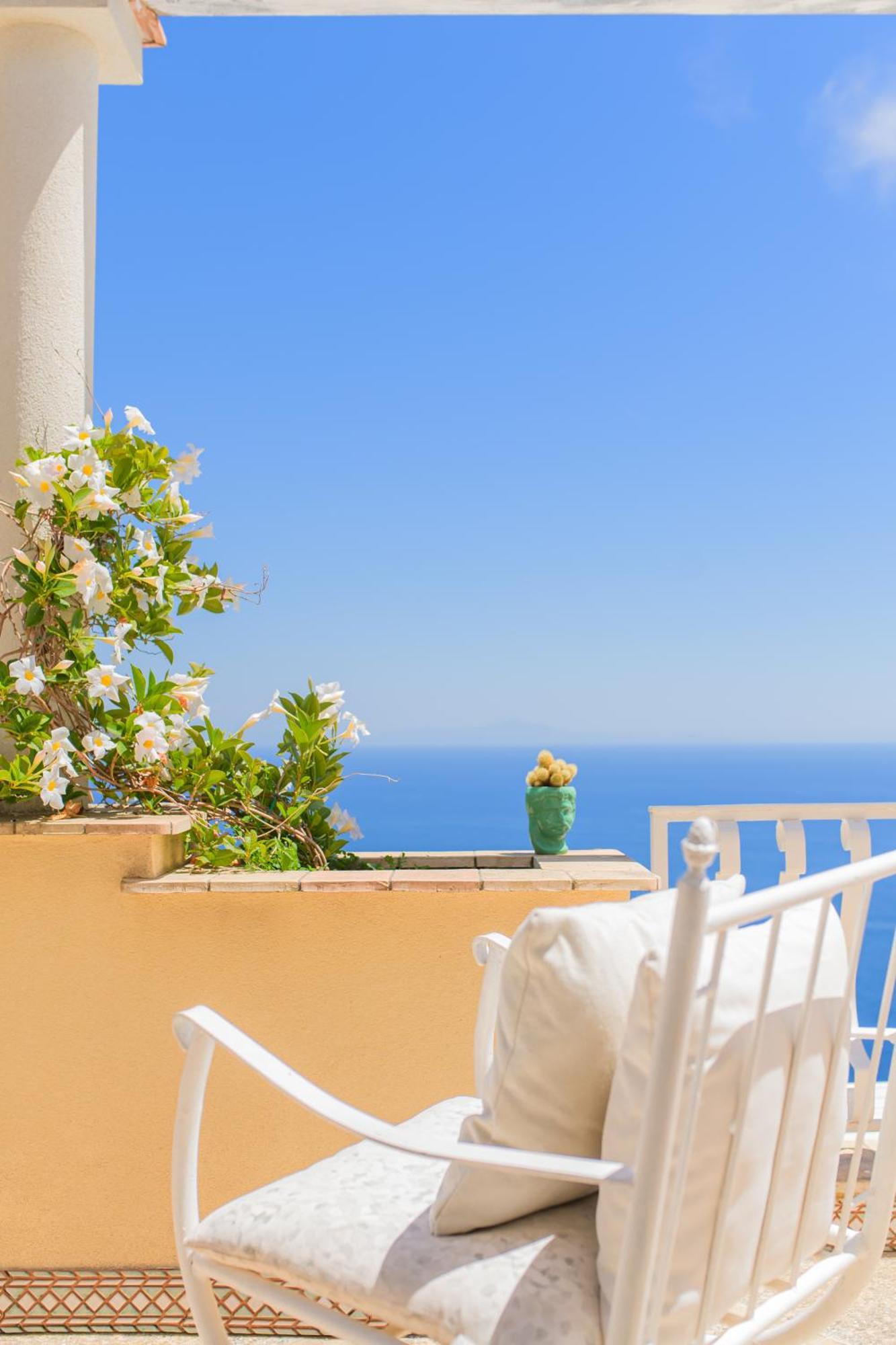 Villa Cristina -No Steps-Amalfi Coast Views -Hot Tube Praiano Εξωτερικό φωτογραφία