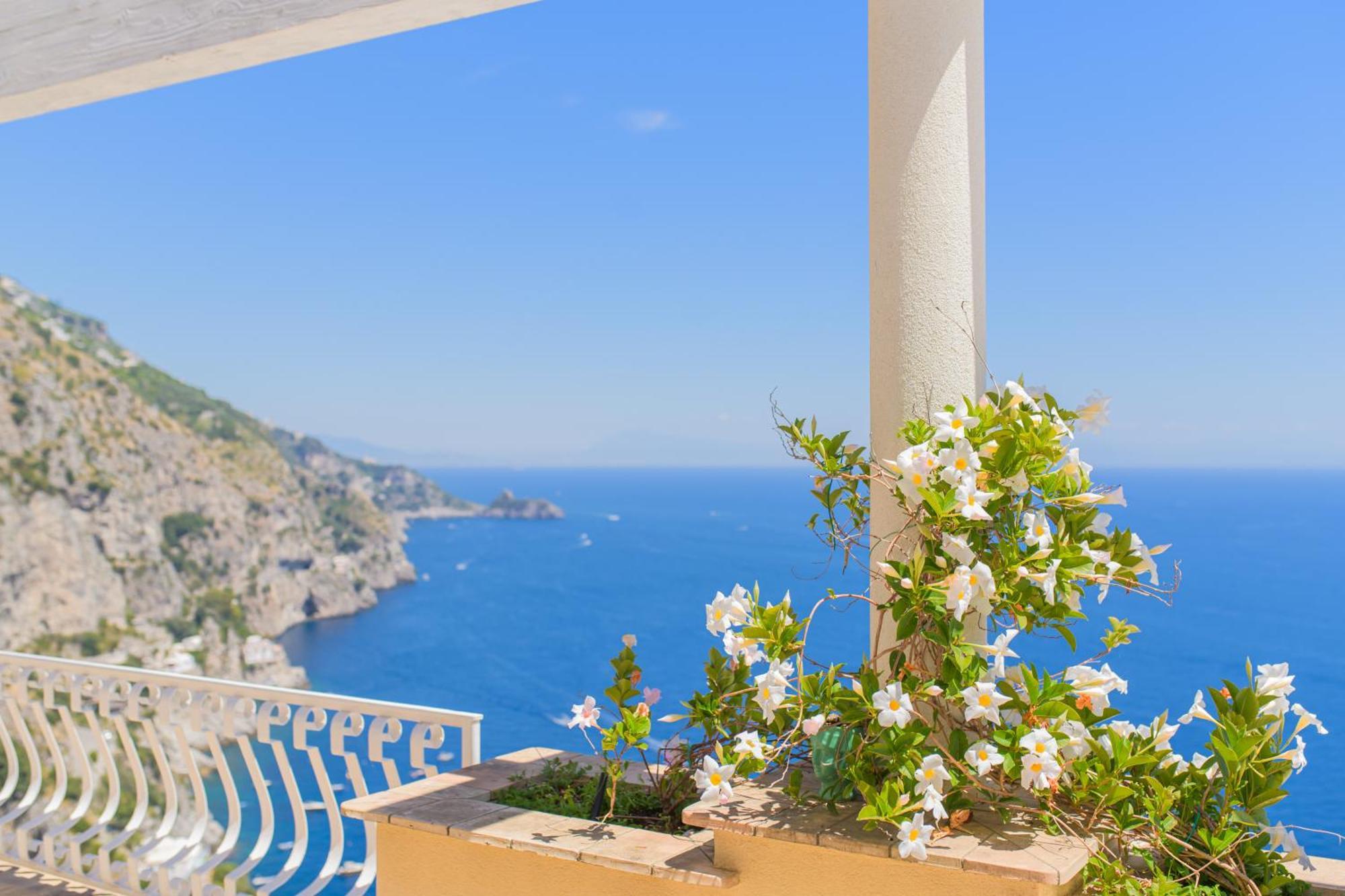 Villa Cristina -No Steps-Amalfi Coast Views -Hot Tube Praiano Εξωτερικό φωτογραφία