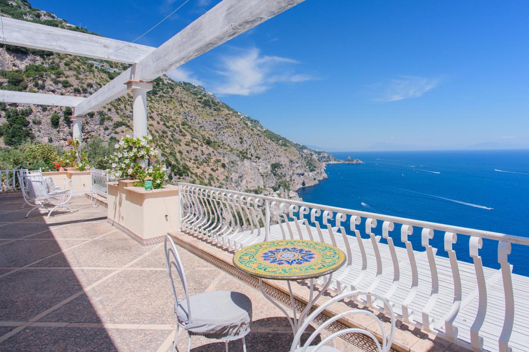 Villa Cristina -No Steps-Amalfi Coast Views -Hot Tube Praiano Εξωτερικό φωτογραφία